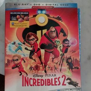 Incredibles 2 Blu-ray + DVD + Digital Code